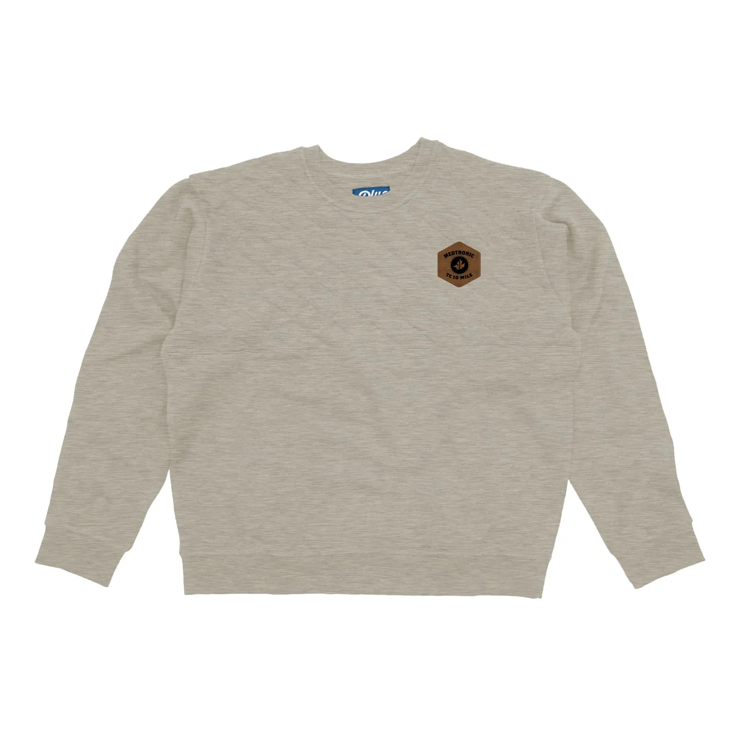 2022 10 Mile Quilted Fleece Crew - Oatmeal (Unisex Sizing)