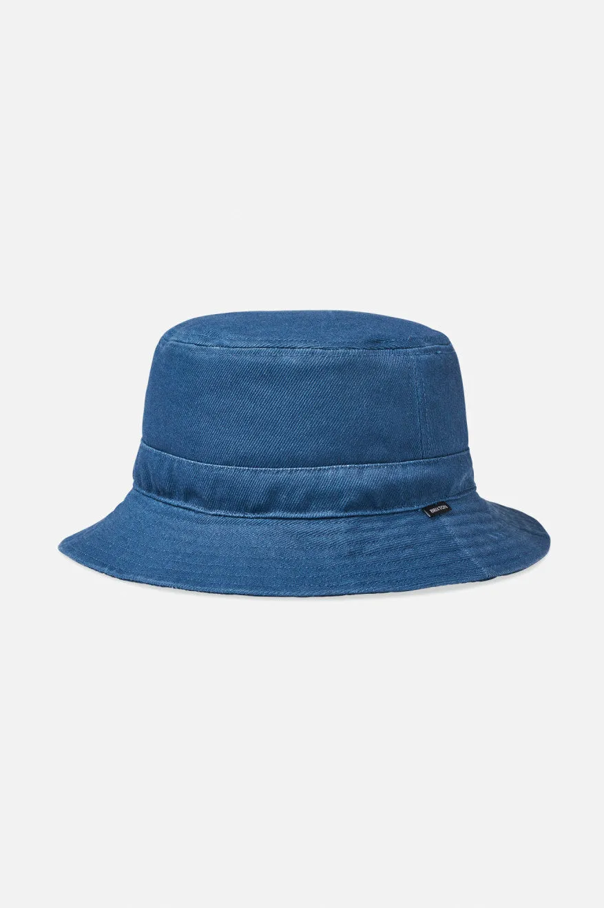 Abraham Reversible Bucket Hat - Indie Teal