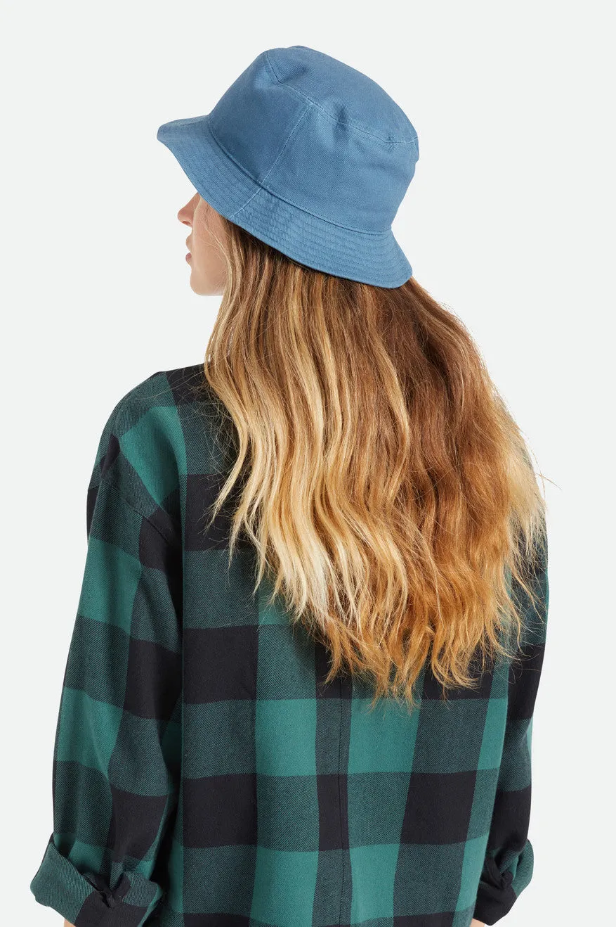 Abraham Reversible Bucket Hat - Indie Teal