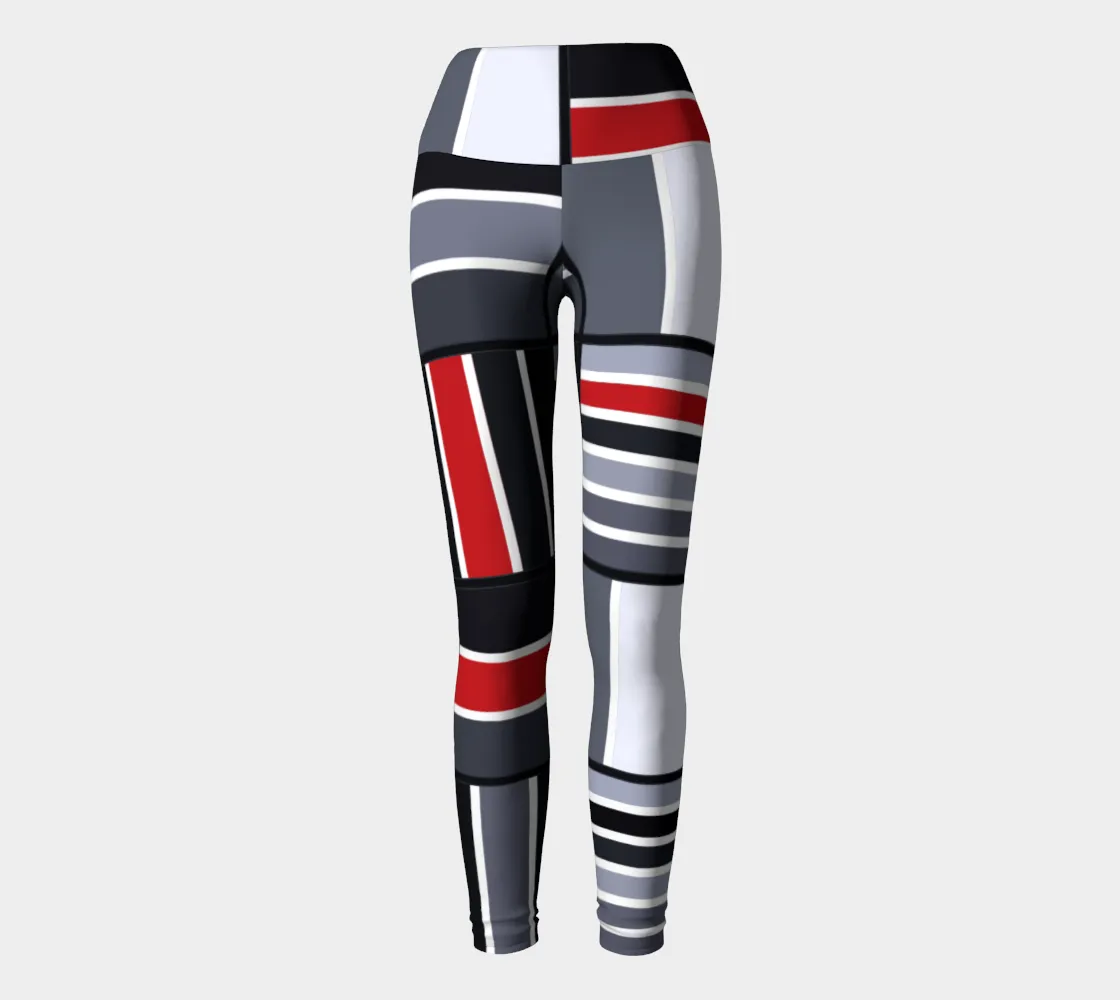 Abstraction of Beauty Yoga Leggings