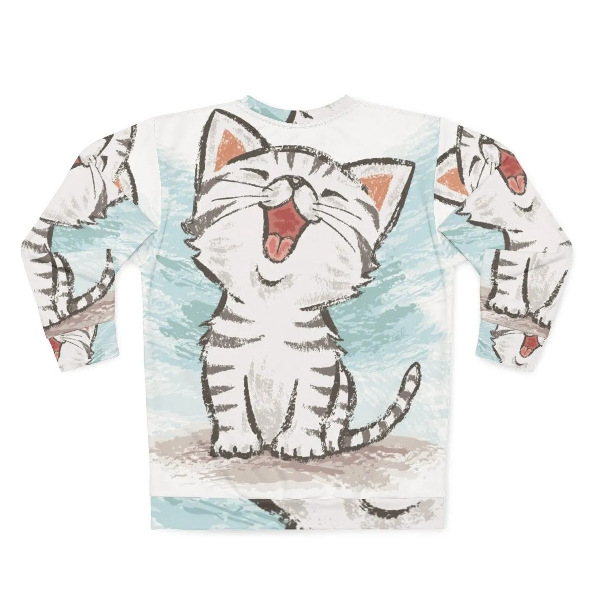 Adorable American Shorthair Cat Sweatshirt - Cute Animal Design