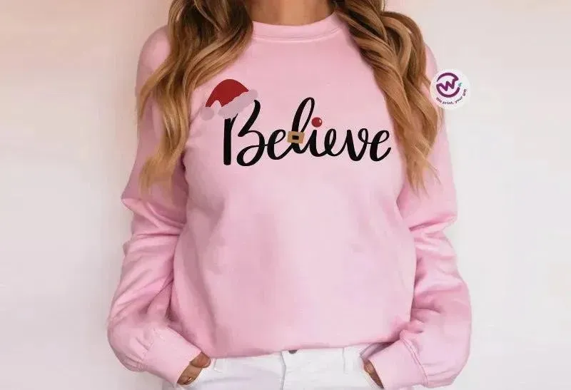 Adult Customized Hoodie - Christmas -Pink