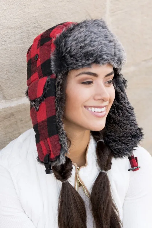 Aili's Corner Buffalo Trapper Hat