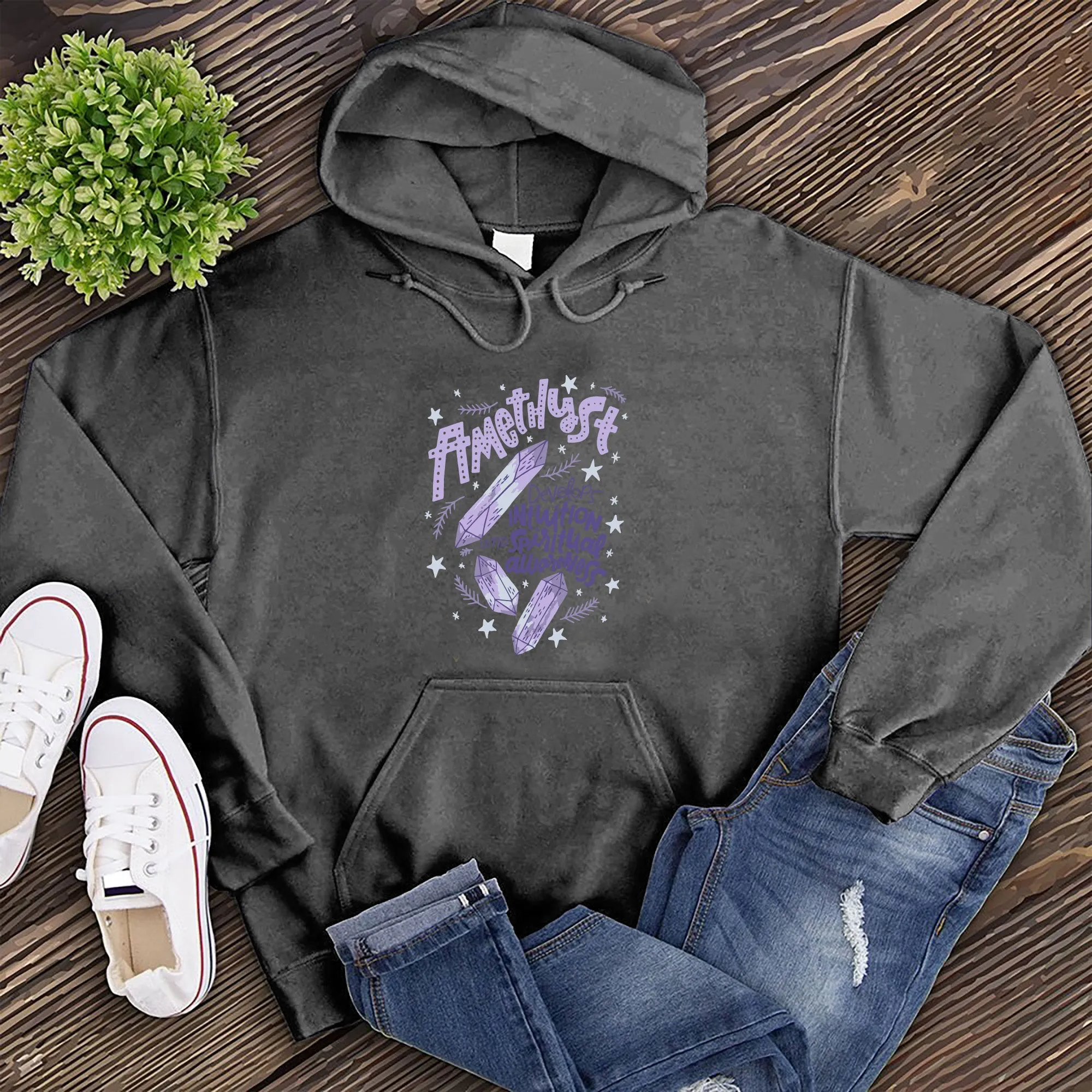 Amethyst Spiritual Awareness Hoodie