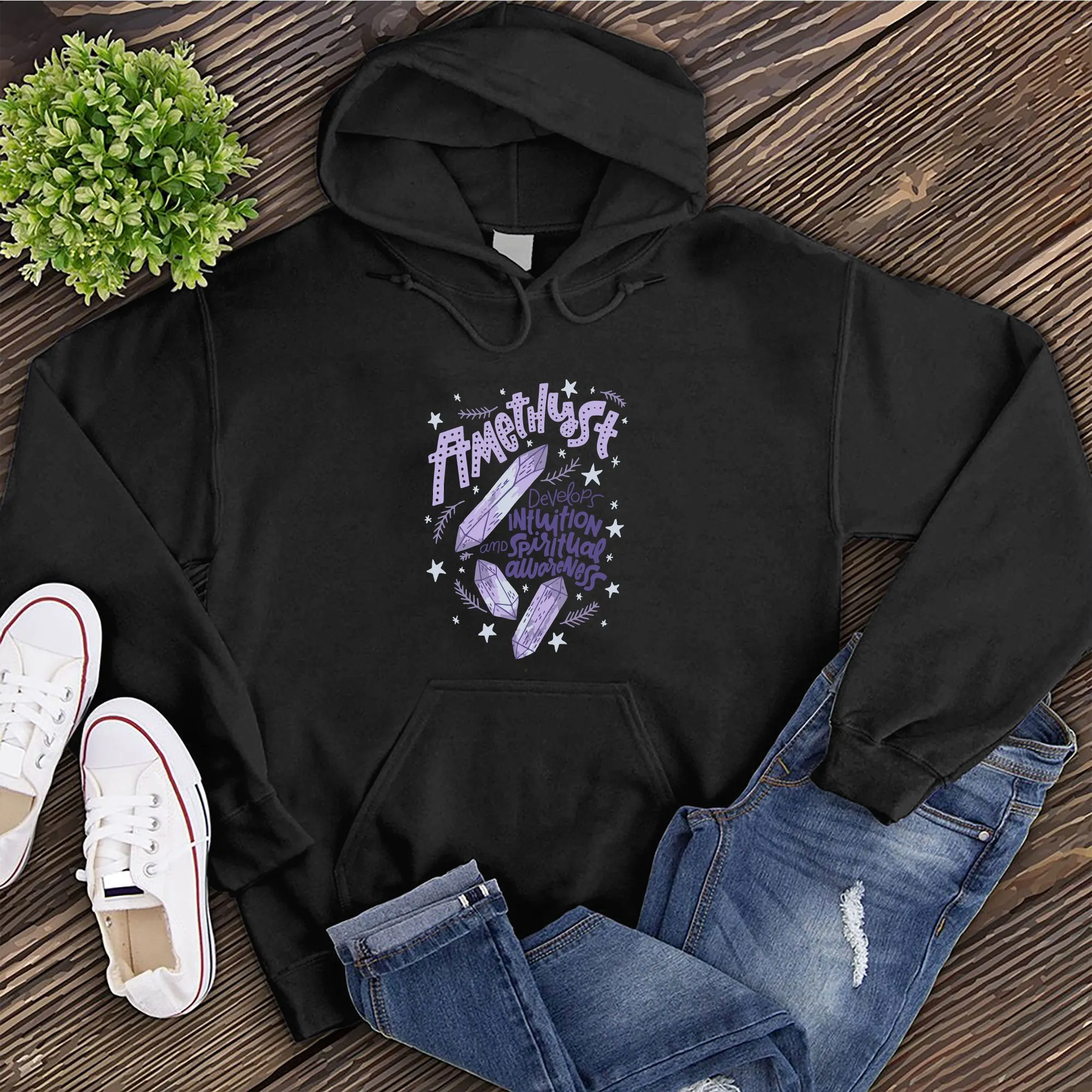 Amethyst Spiritual Awareness Hoodie