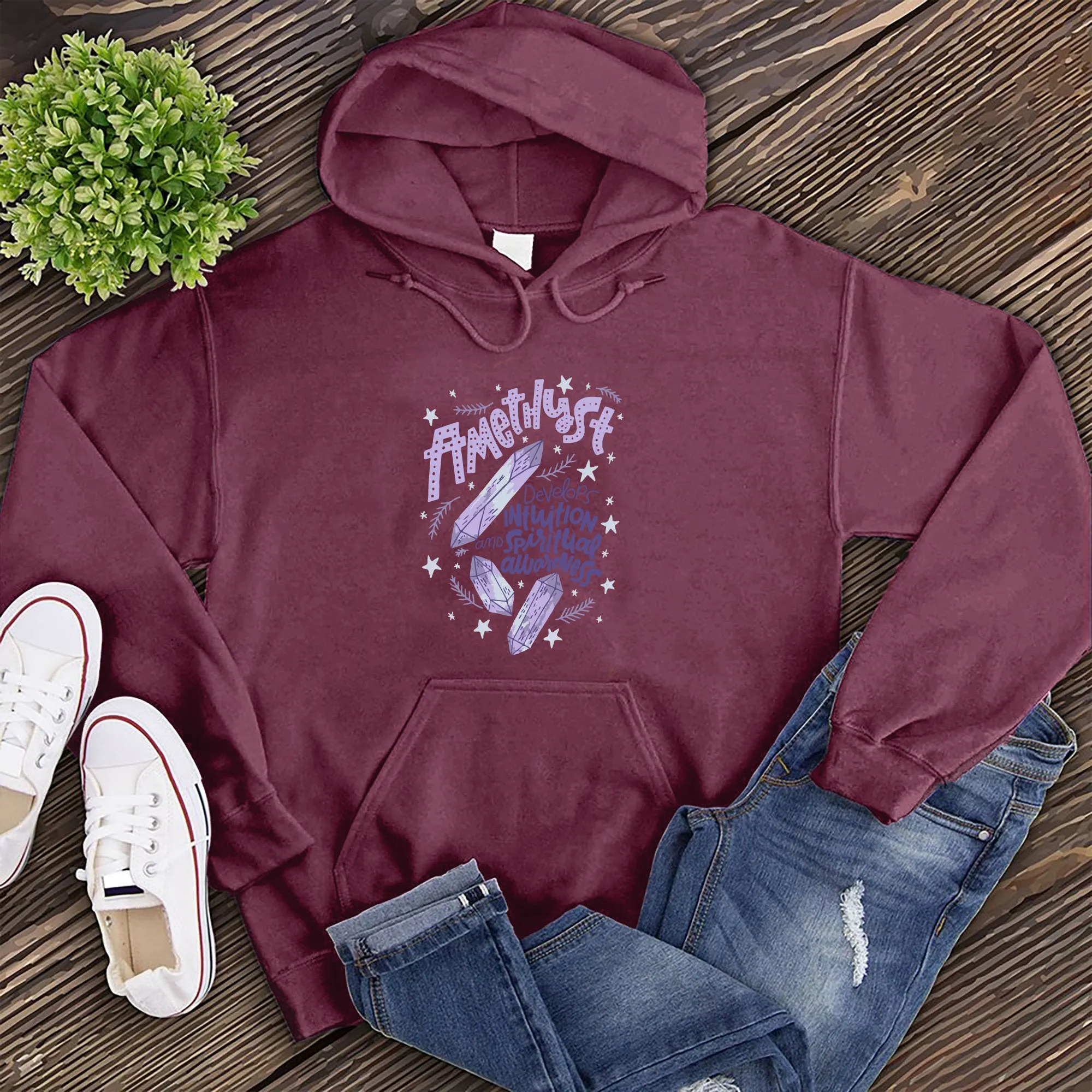 Amethyst Spiritual Awareness Hoodie