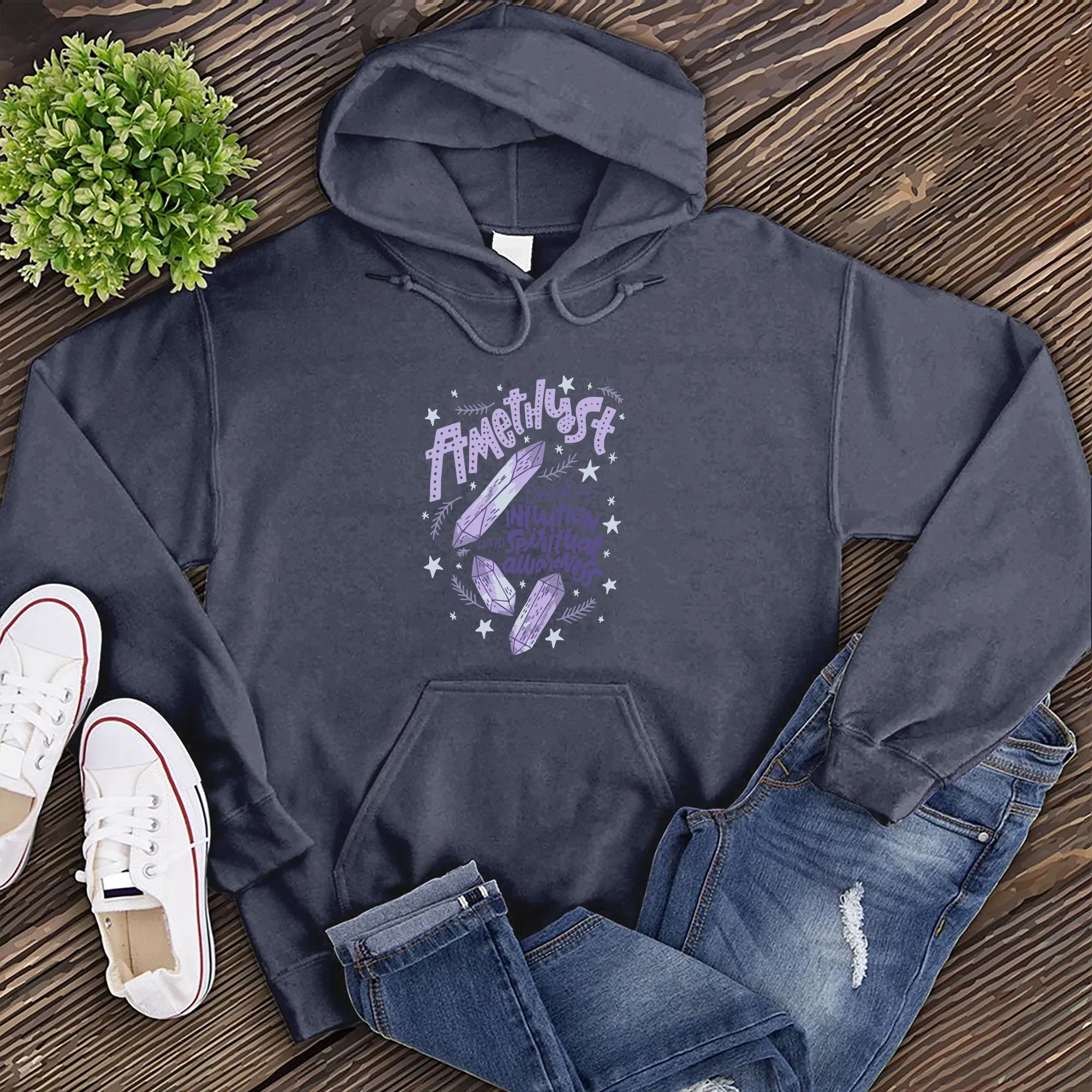 Amethyst Spiritual Awareness Hoodie