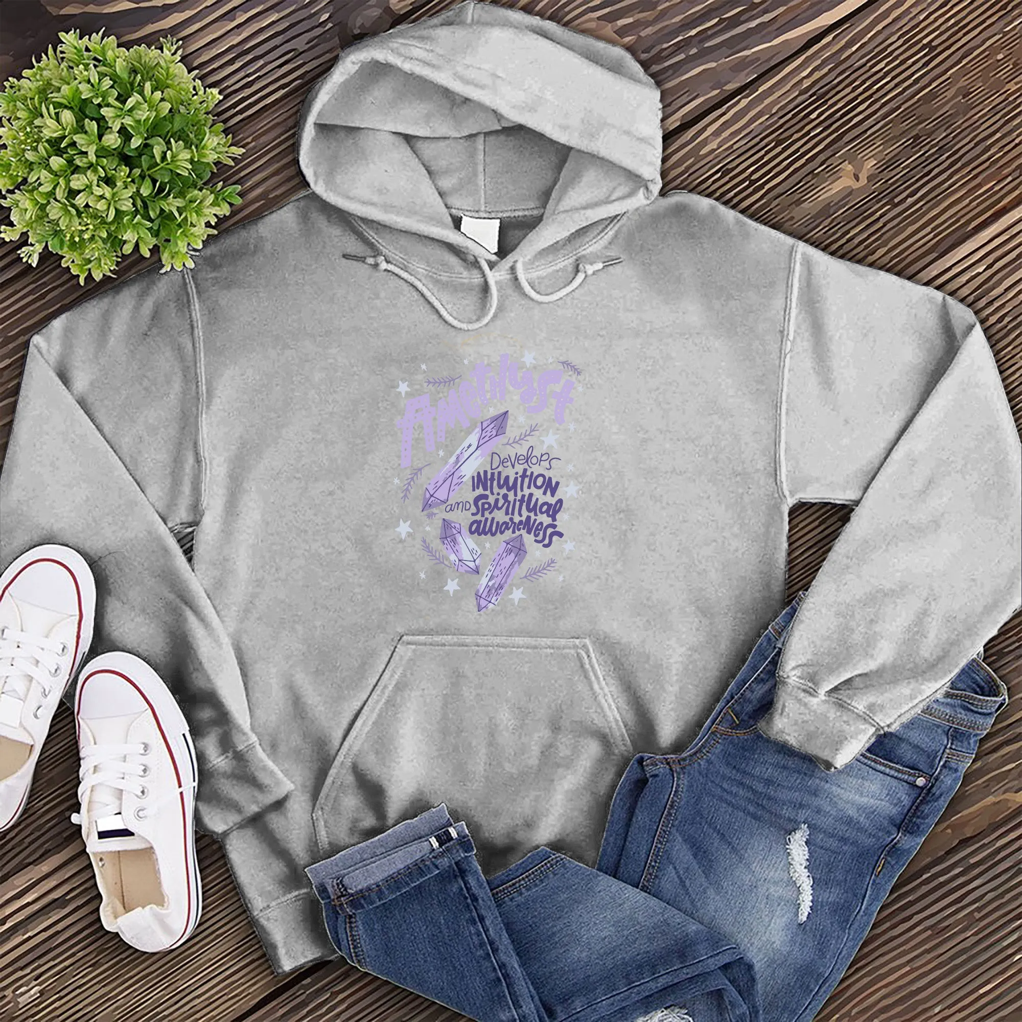 Amethyst Spiritual Awareness Hoodie