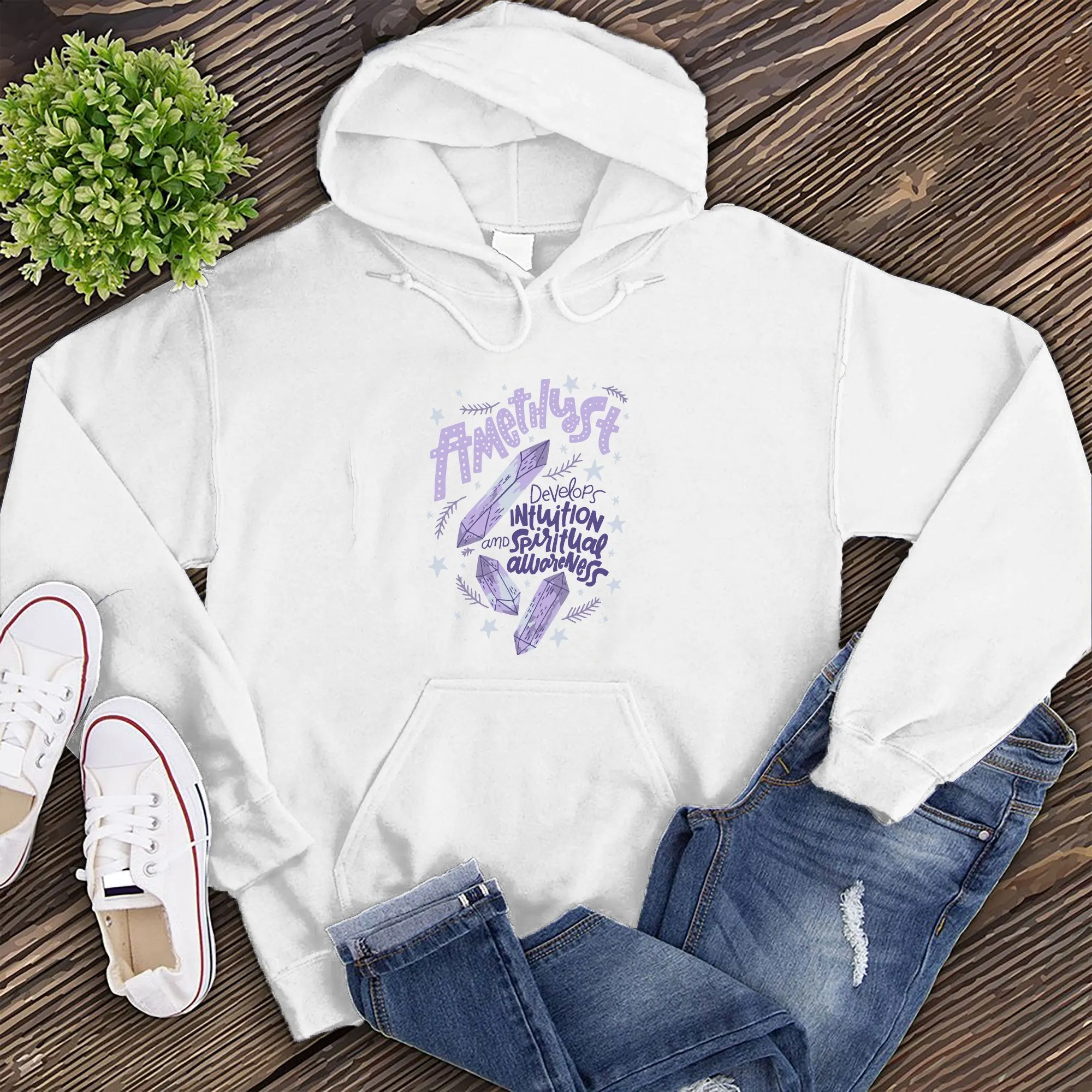 Amethyst Spiritual Awareness Hoodie