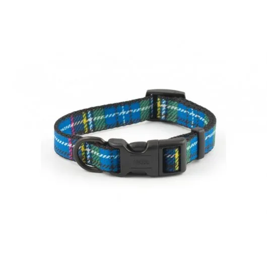 Ancol Adjustable Collar Tartan