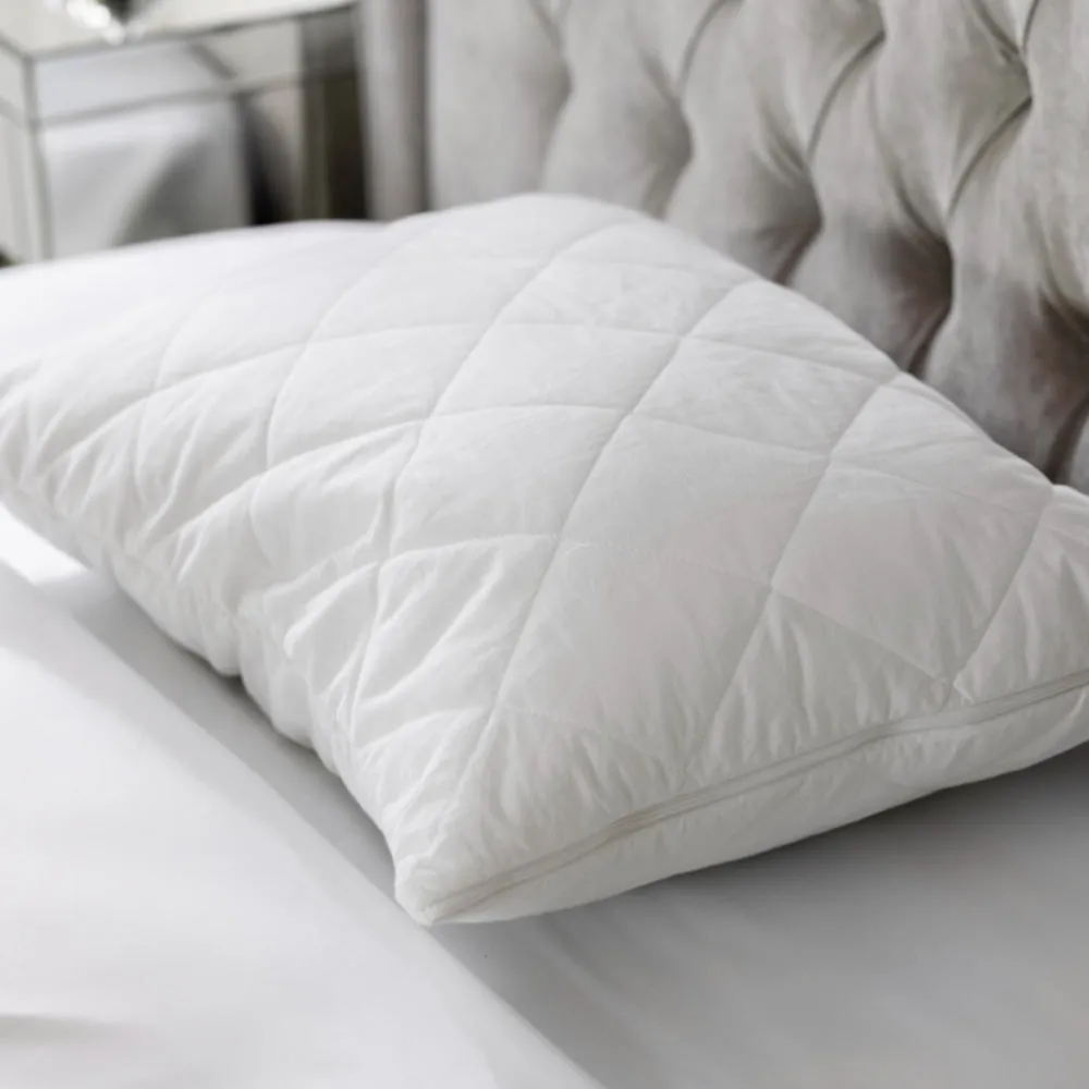 Antibacterial Pillow Protector White