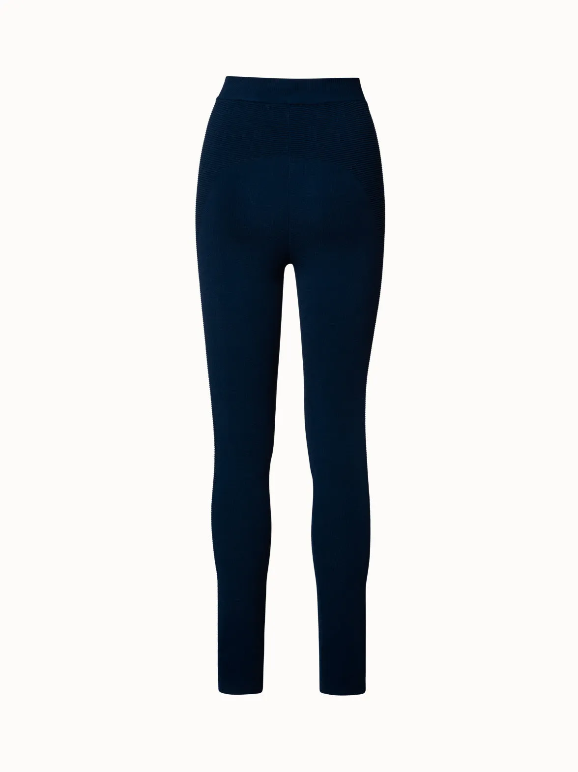 Athletic Bodycon Knit Leggings