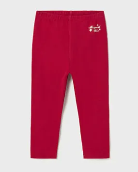 Basic Leggings - Red