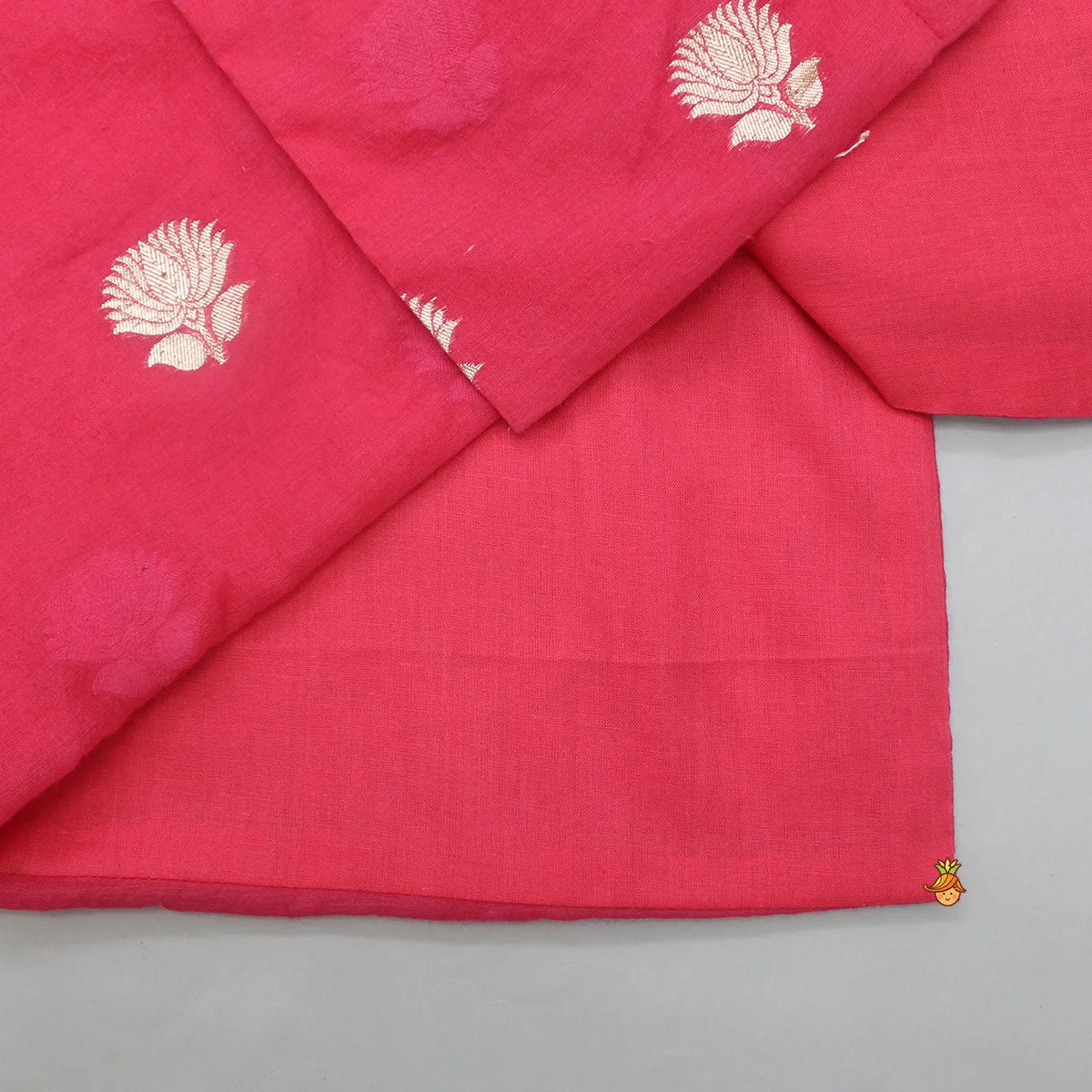 Beautiful Embroidered Ethnic Pink Kurta With Pyjama