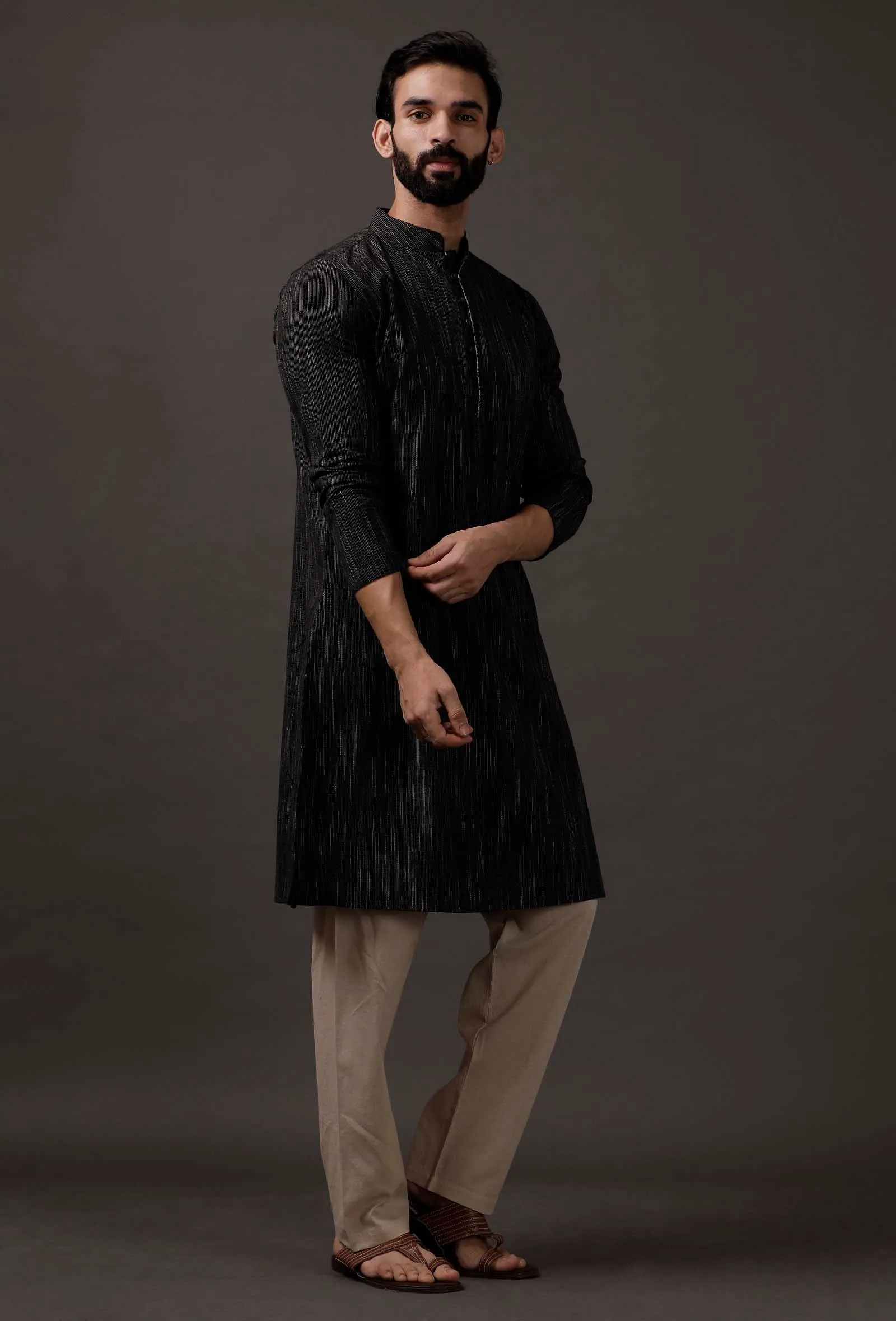 Black Kurta