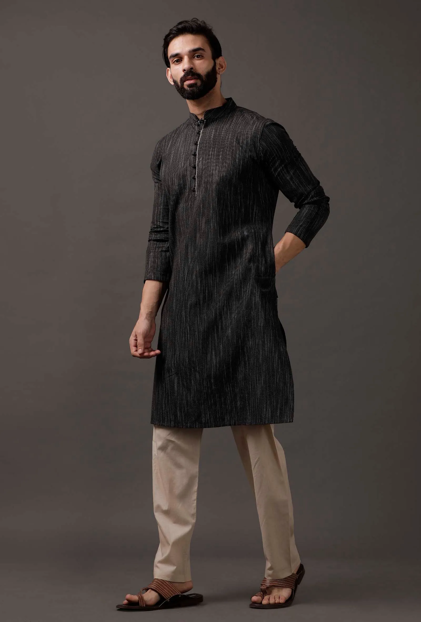 Black Kurta