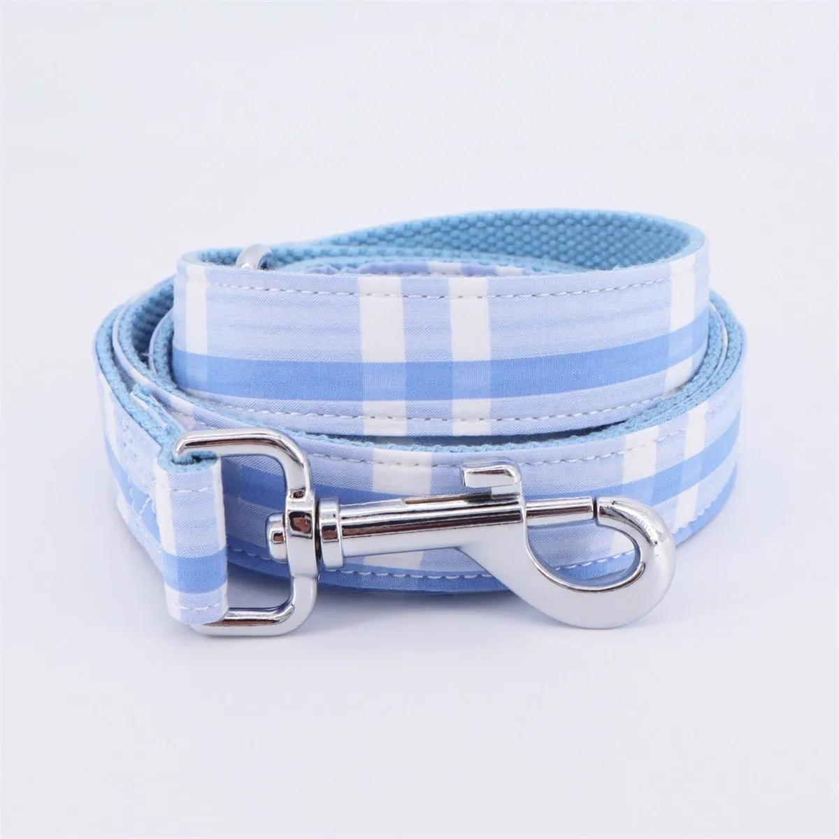 Blues And Skies: Personalized Collars And Leashes