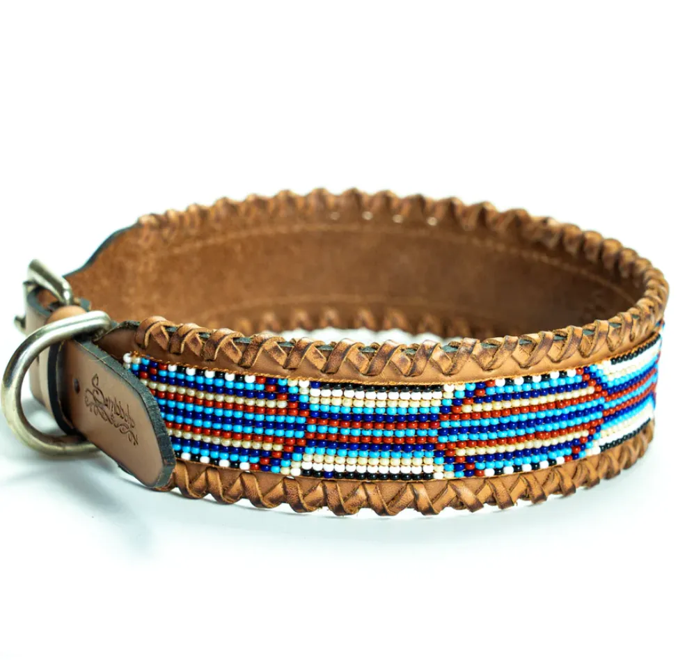 Bohemian Braided Leather Collar