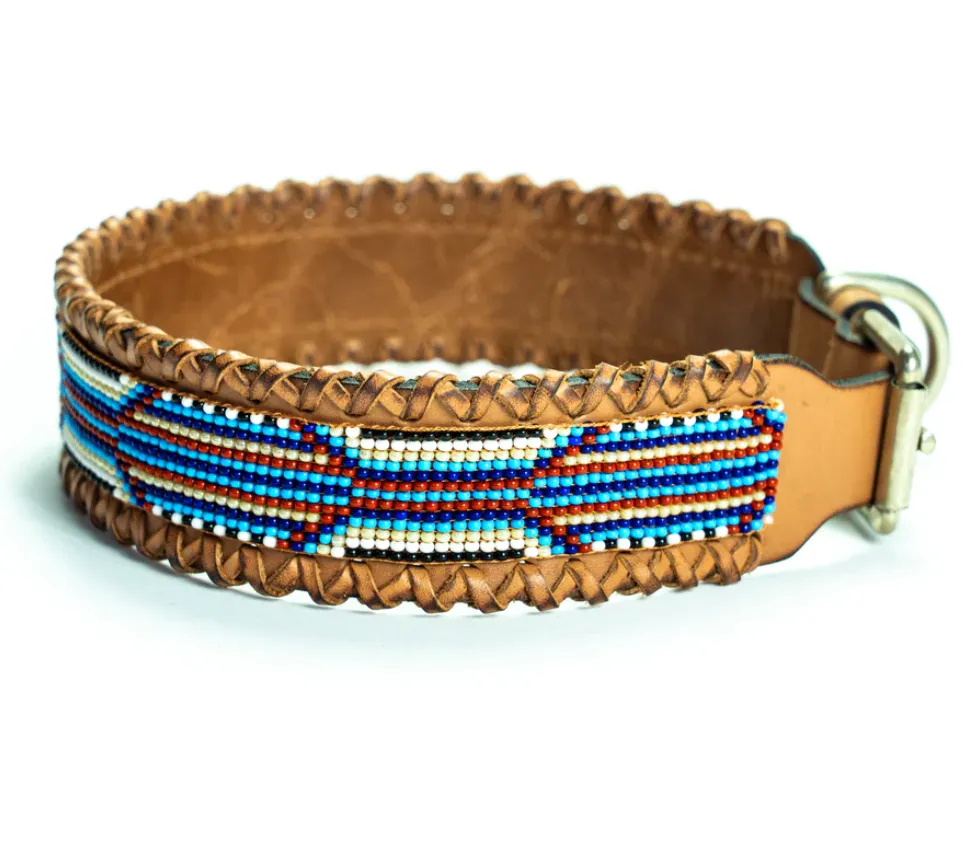 Bohemian Braided Leather Collar