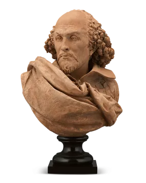 Bust of William Shakespeare by Albert-Ernest Carrier-Belleuse