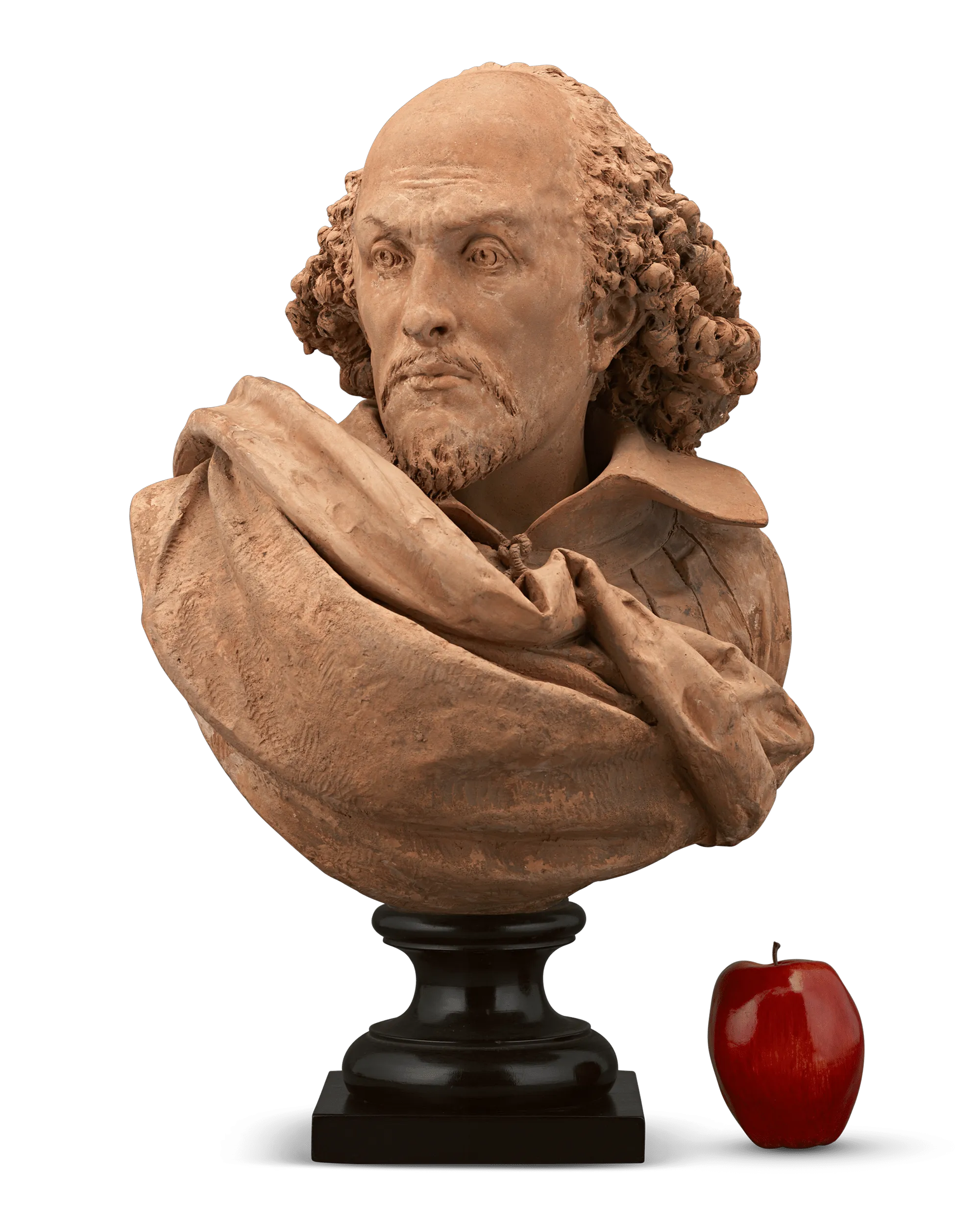 Bust of William Shakespeare by Albert-Ernest Carrier-Belleuse