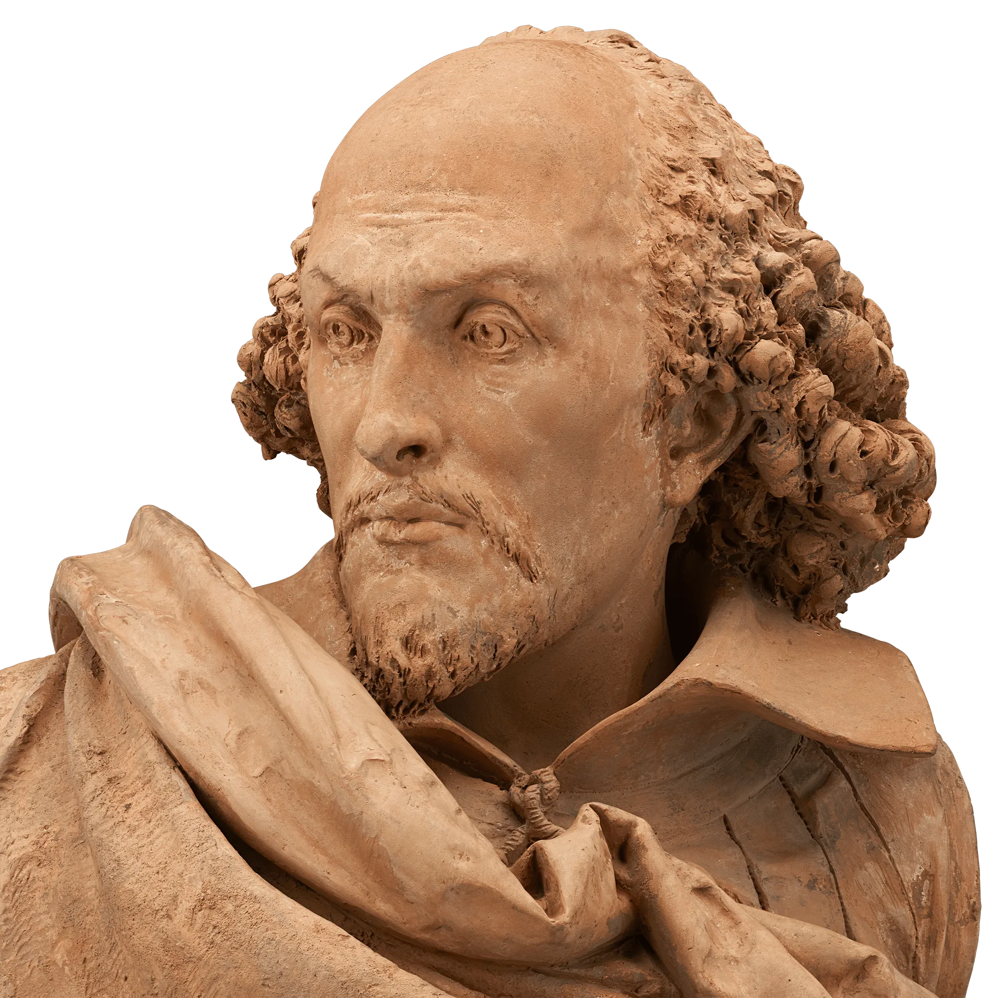 Bust of William Shakespeare by Albert-Ernest Carrier-Belleuse