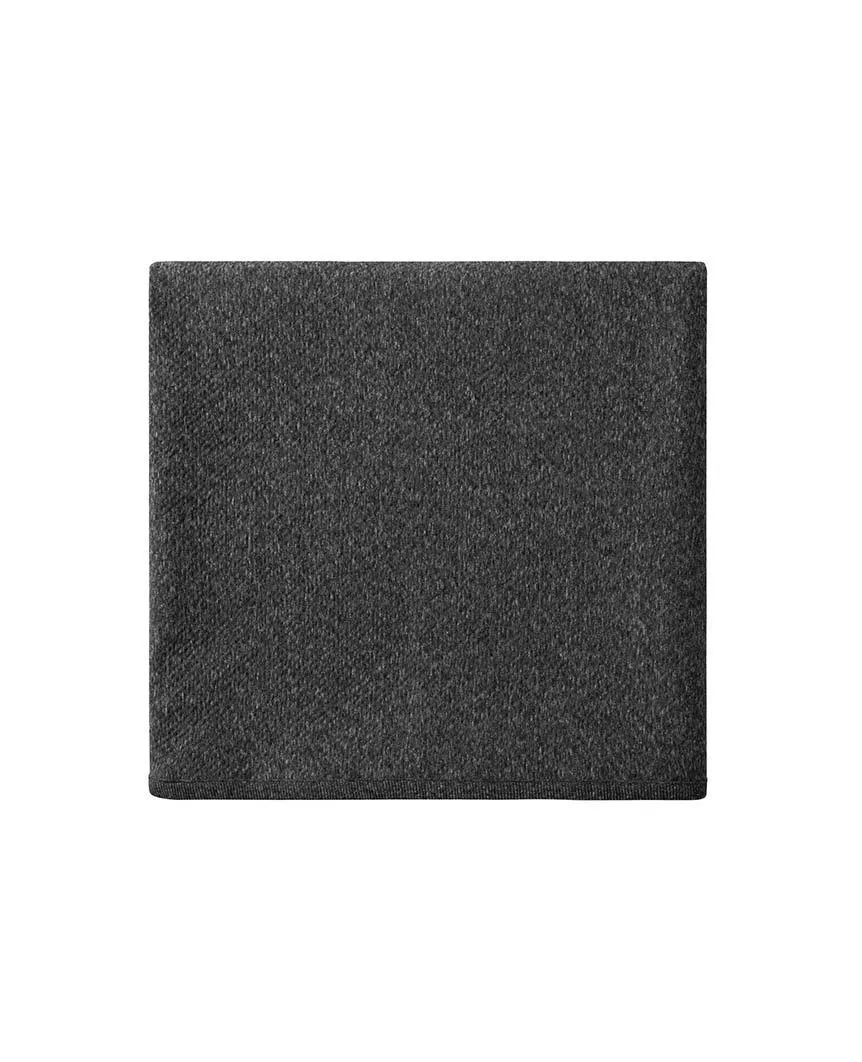 Cabin Fleece Blanket Melange Black