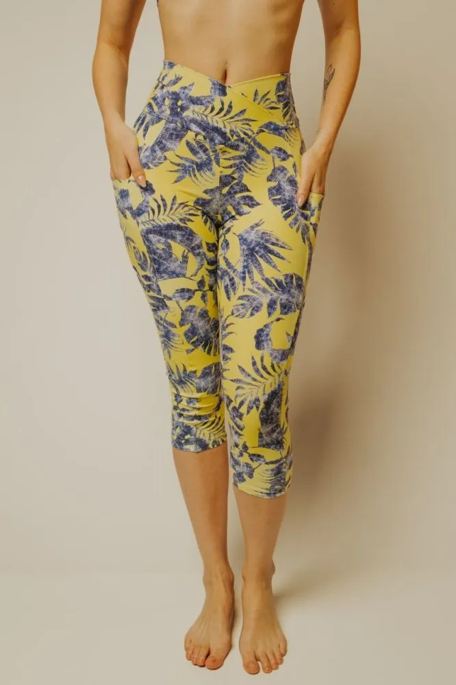 Capri Legging with Pockets - 'ALOHI