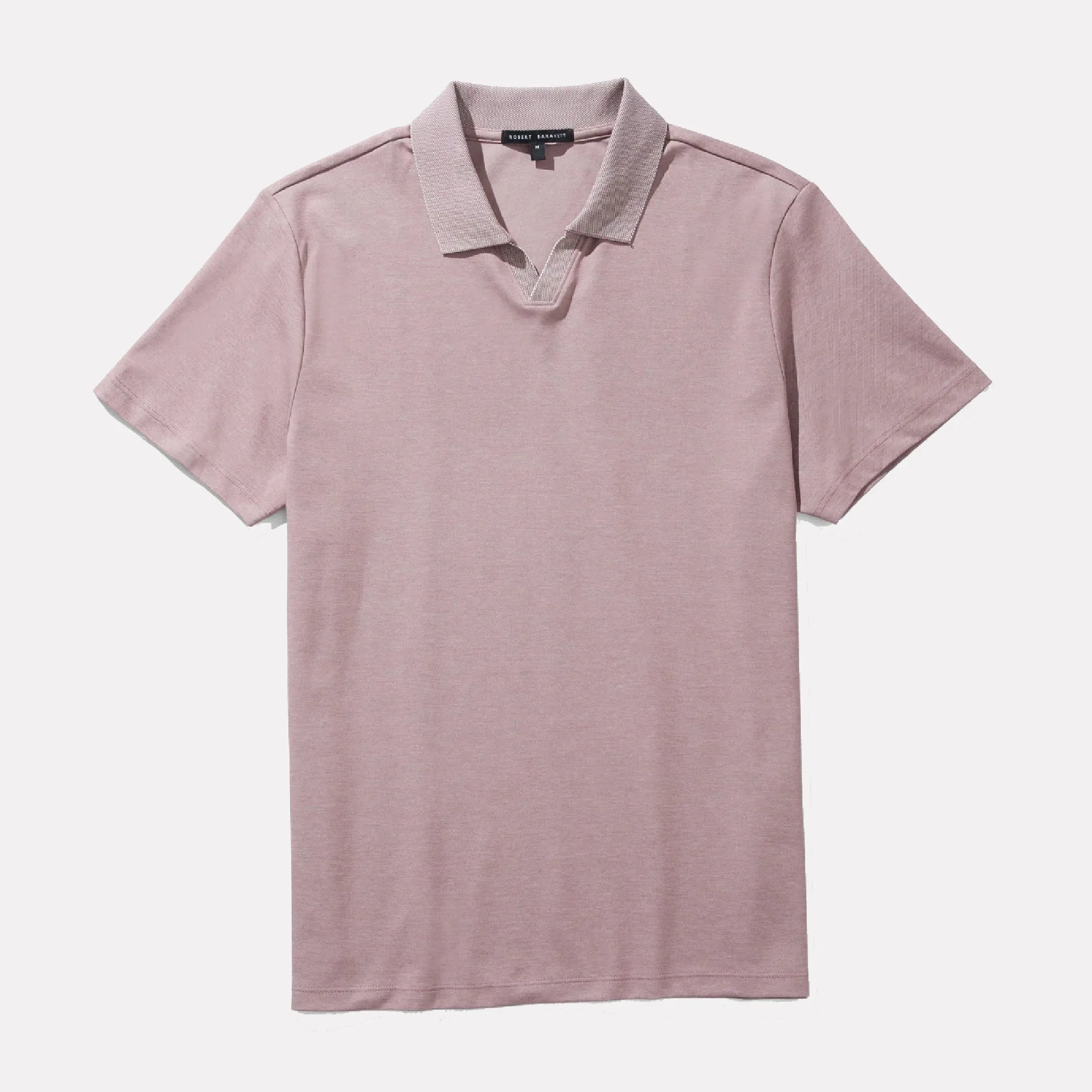 Casey Open Collar Polo / Coral Tulip