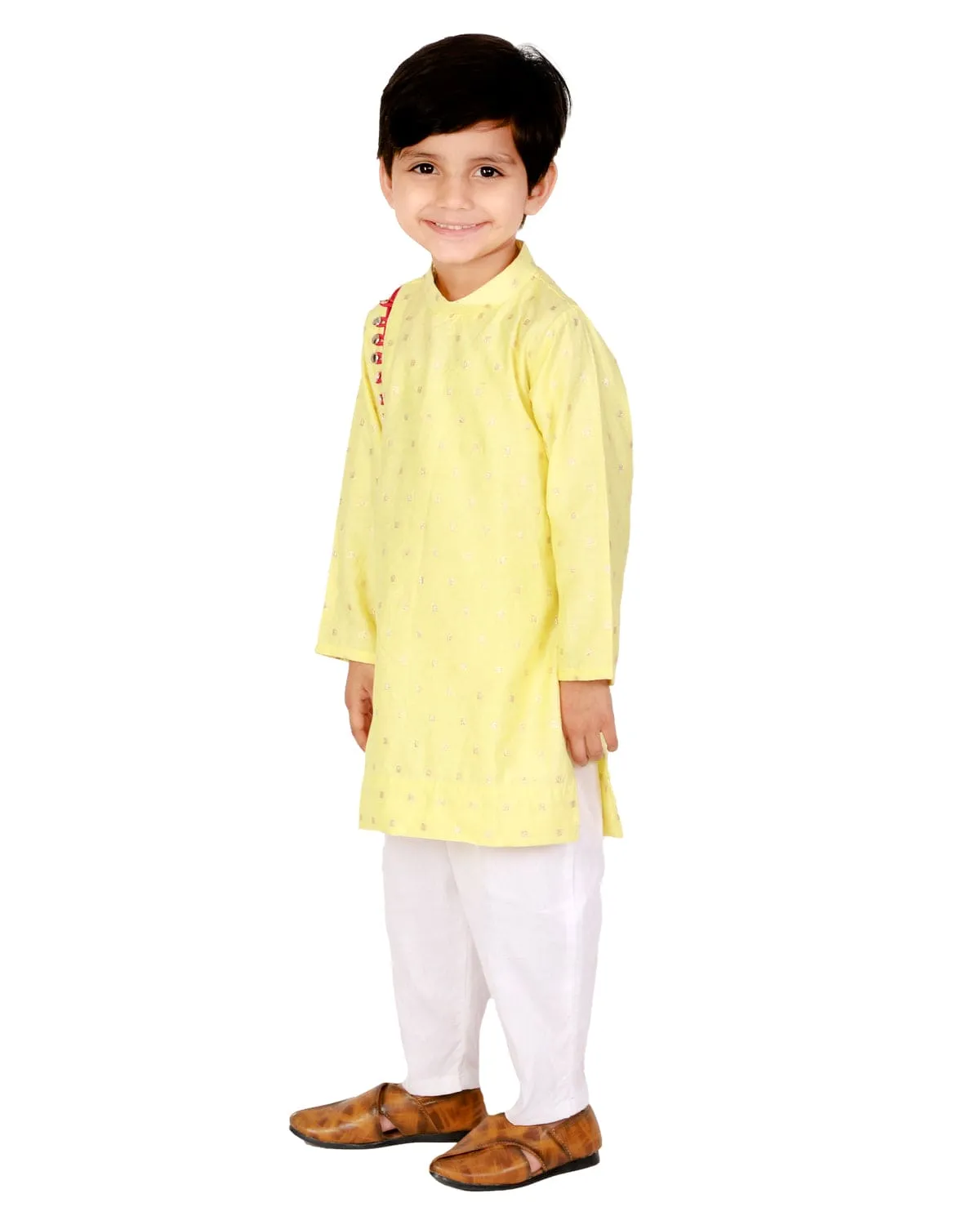 Chanderi Kurta Pajama set