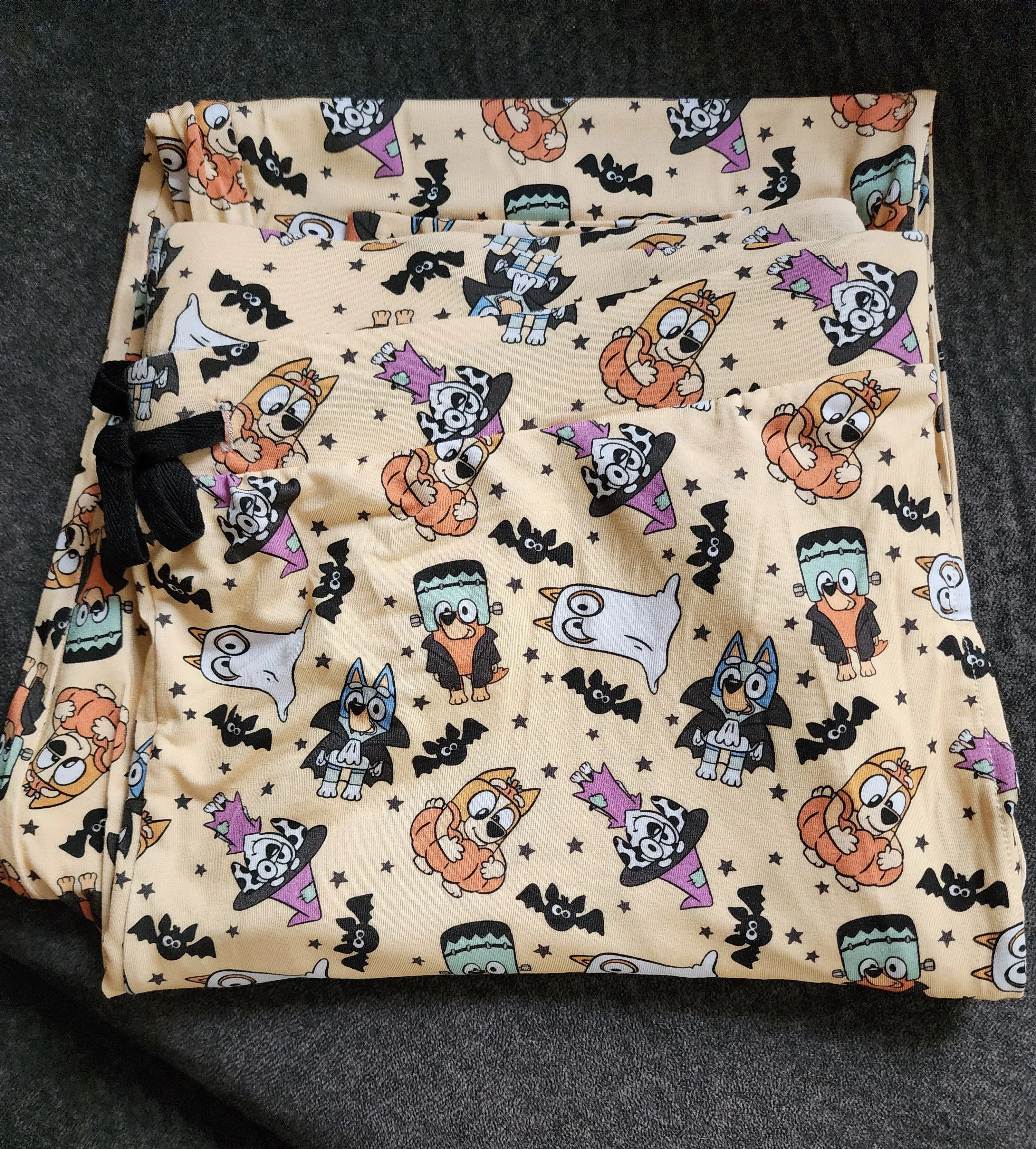 *Charlies Project Bluey and Friends Halloween Jogger Leggings