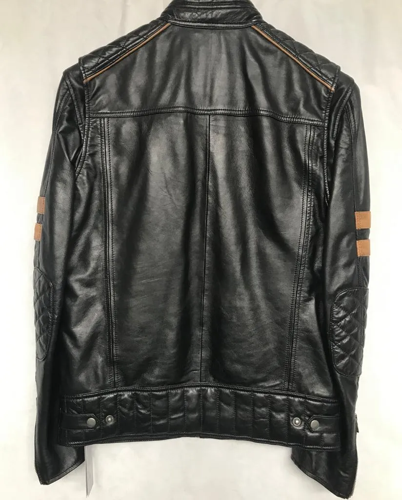 CLASSIC BLOUSON SHEEP NAPPA LEATHER JACKETS 1169