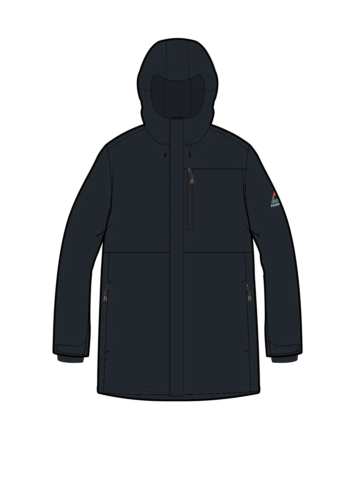 Cloudmont Waterproof Down Parka - Black