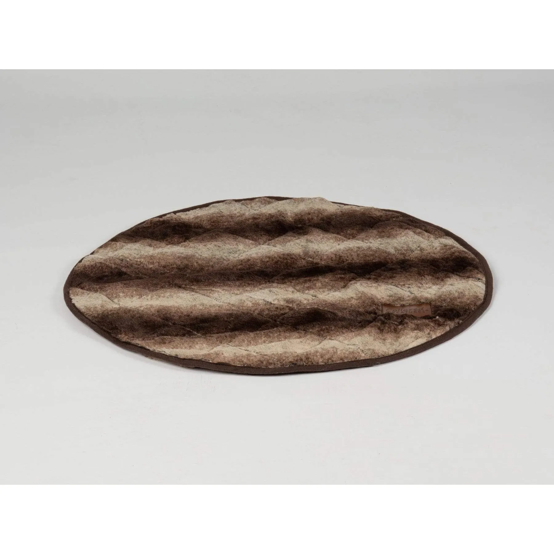 Collared Creatures - Luxury Brown Faux Fur Cave Bed Dog Blanket