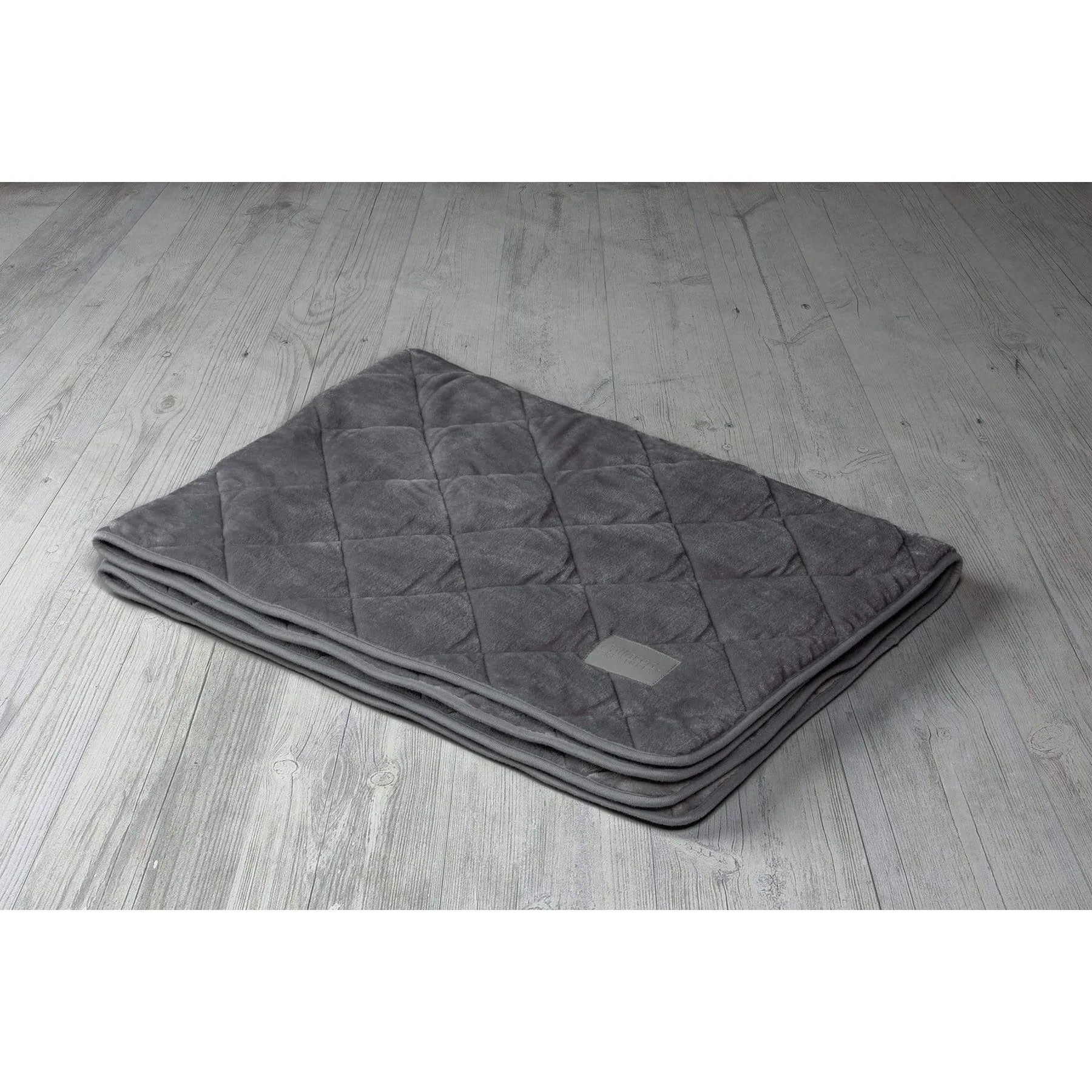 Collared Creatures - Luxury Quilted Grey Pet Blanket