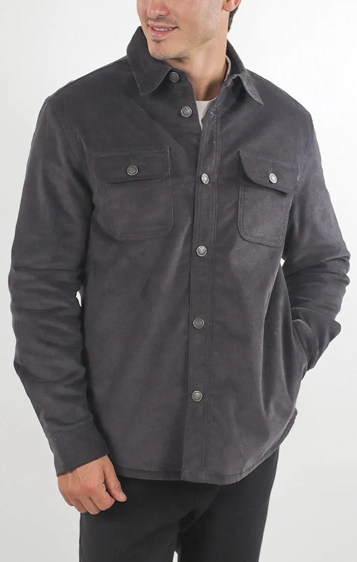 Concord Sherpa Lined Corduroy Shirt Jacket