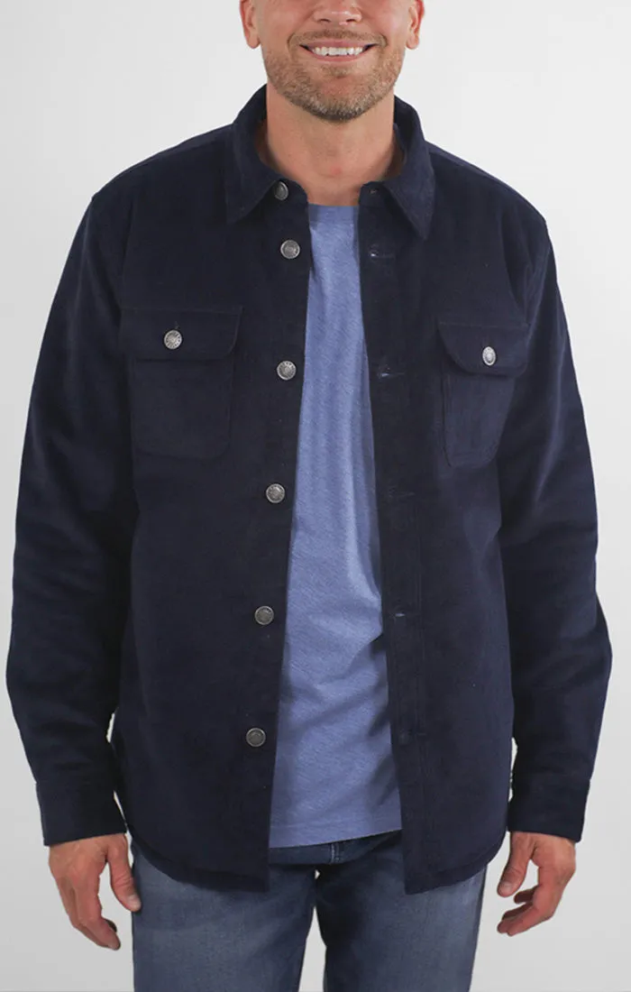 Concord Sherpa Lined Corduroy Shirt Jacket