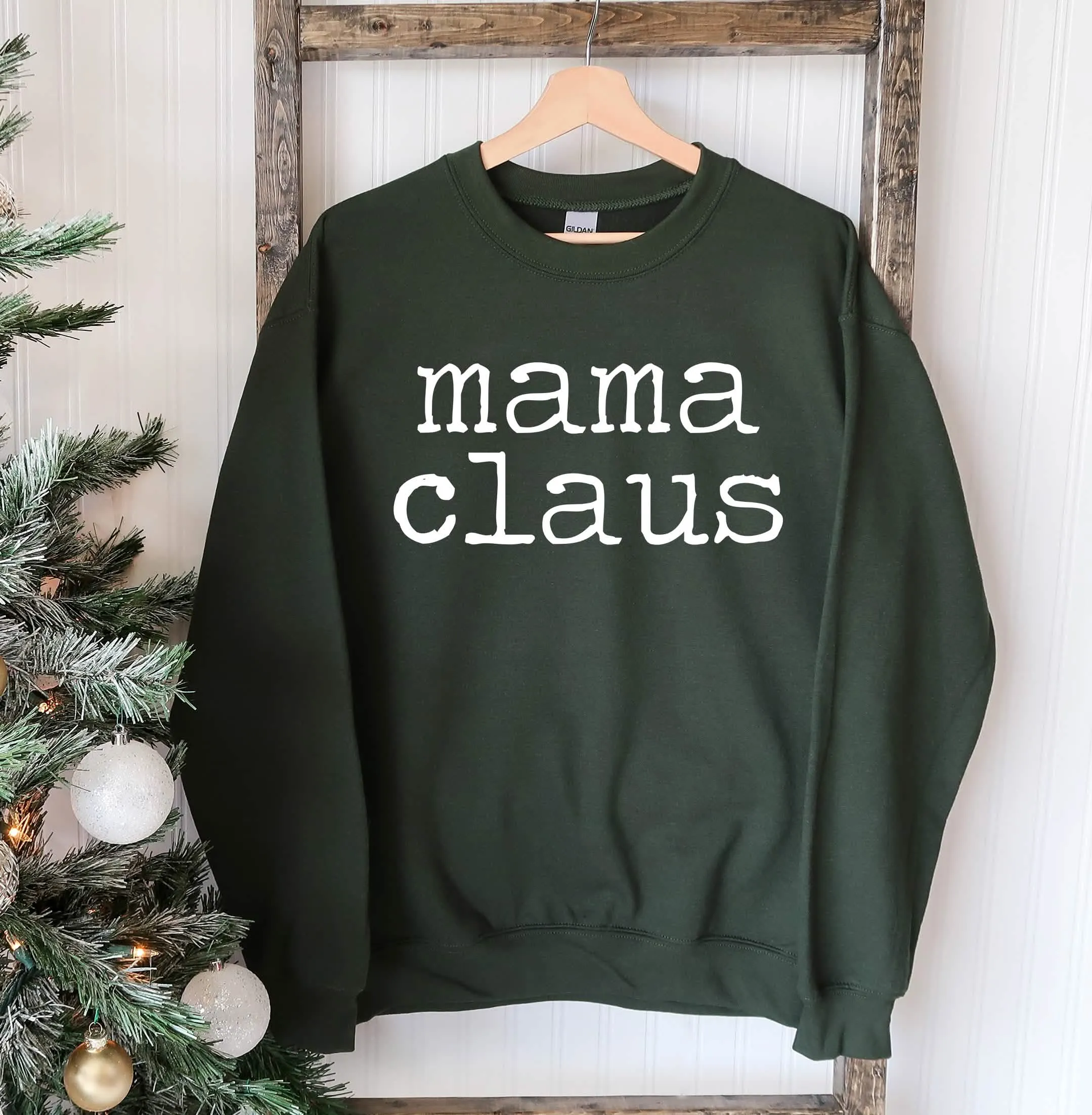 Cozy Mama Claus Holiday Sweatshirt