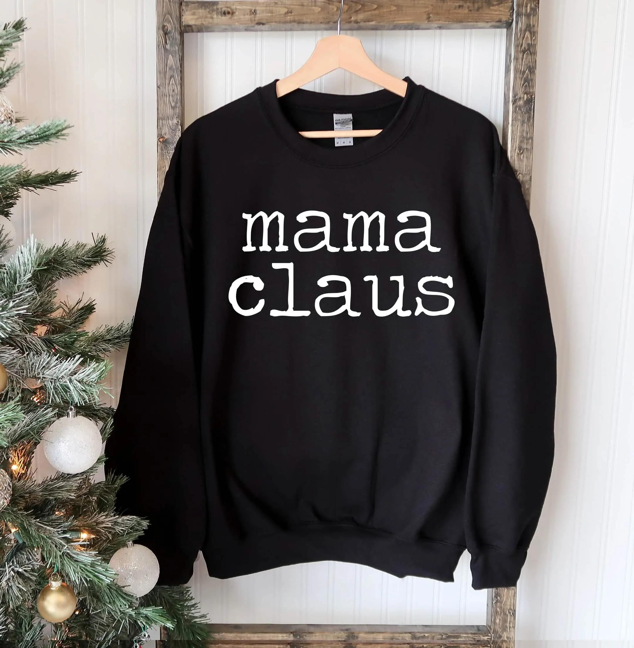 Cozy Mama Claus Holiday Sweatshirt