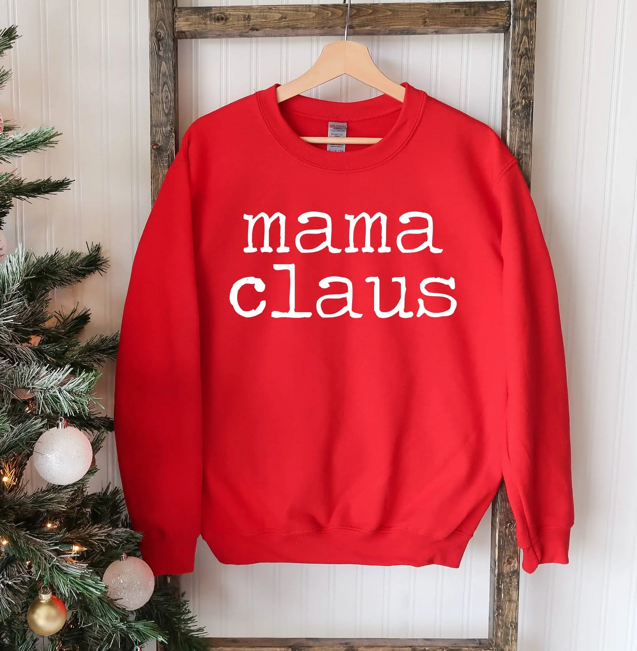 Cozy Mama Claus Holiday Sweatshirt