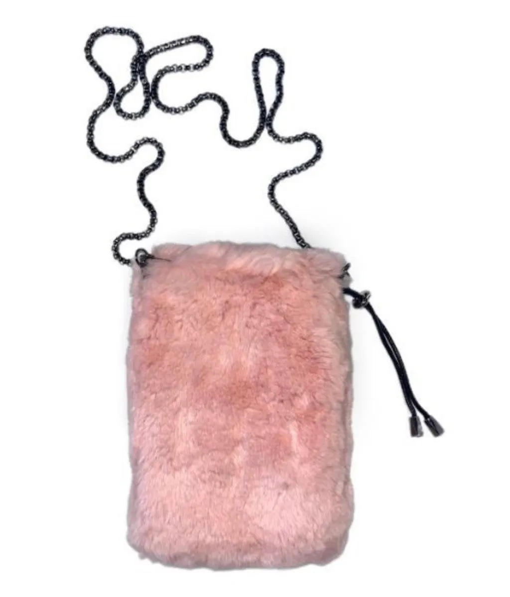 Cross Body Bag, Rex Rabbit Fur - Linda Richards - Style BG958