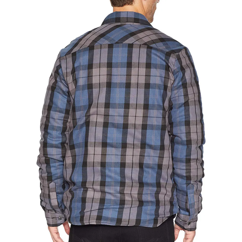 Dickies Men's TJ200 Modern Fit Sherpa Lined Snap Front Plaid Jacket