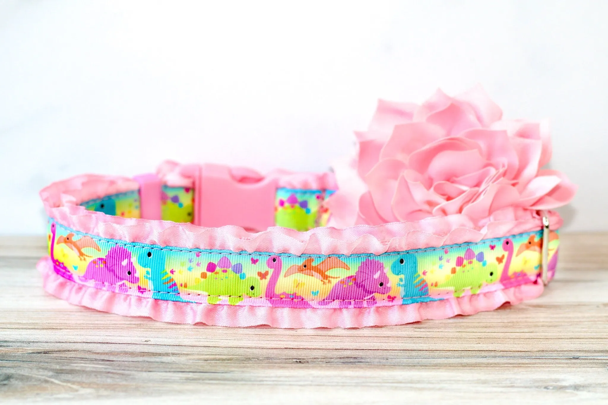 Dinosaur Dog Collar, Dino Dog Collar, Dinosaur cat Collar, Cute Dog Collar, Dino Cat Collar, Spring dog collar , Spring cat collar