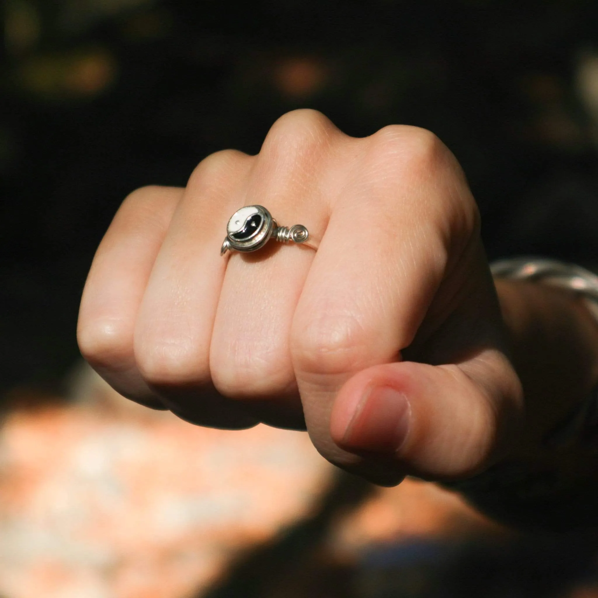 Duality Yin Yang Ring