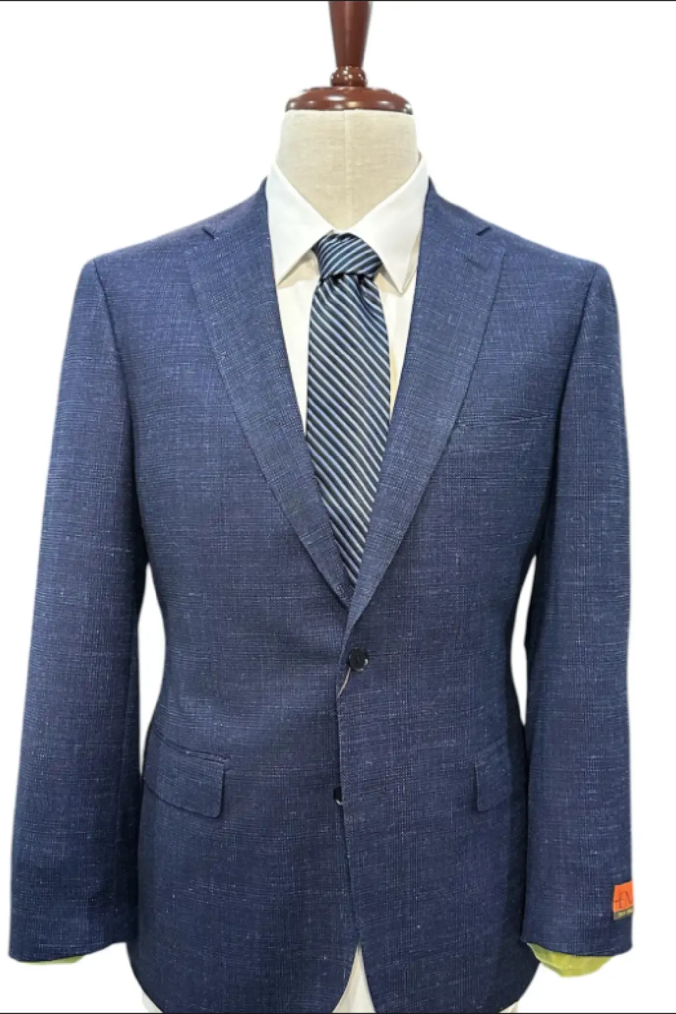 Enzo - Sport Coat - Blue Texture