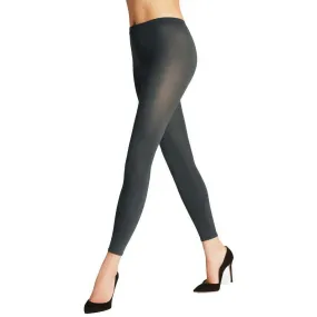 Falke Cotton Touch Leggings - Graphite Grey