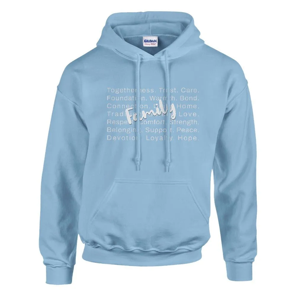 Family Word Art Hoodie