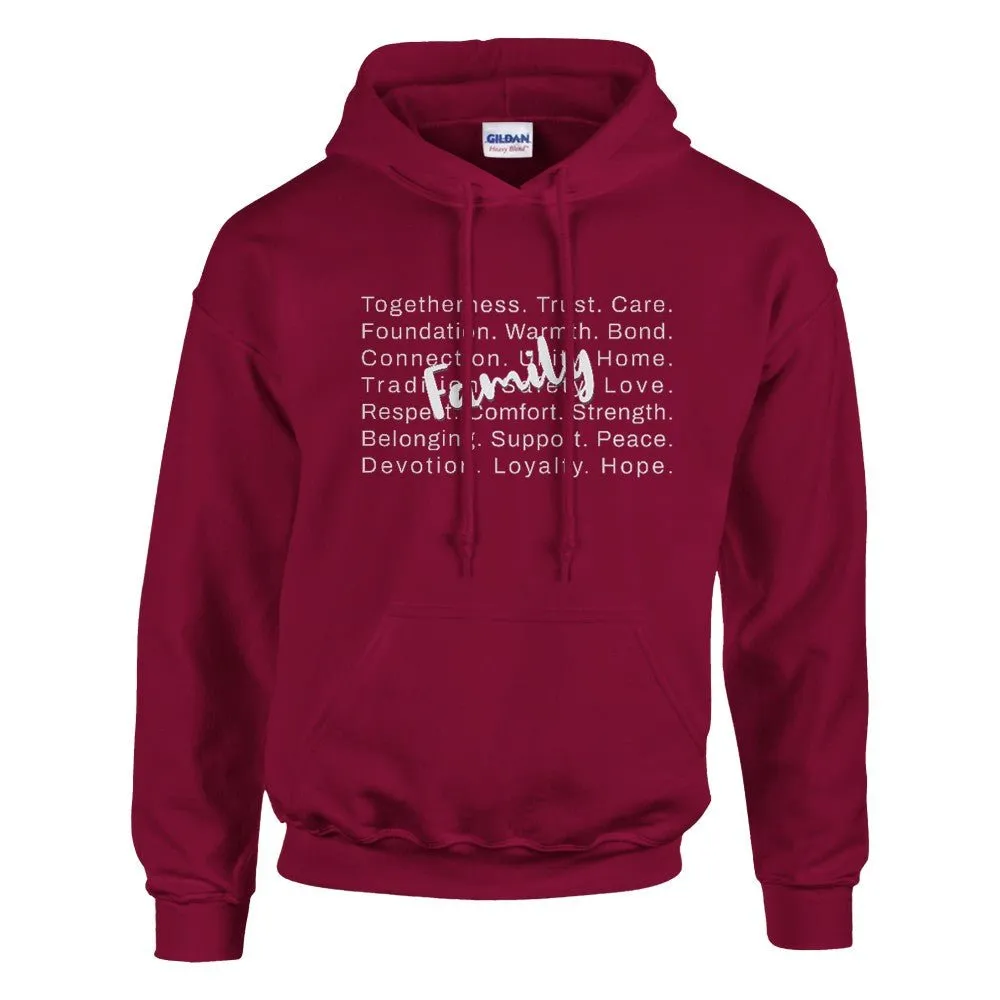 Family Word Art Hoodie