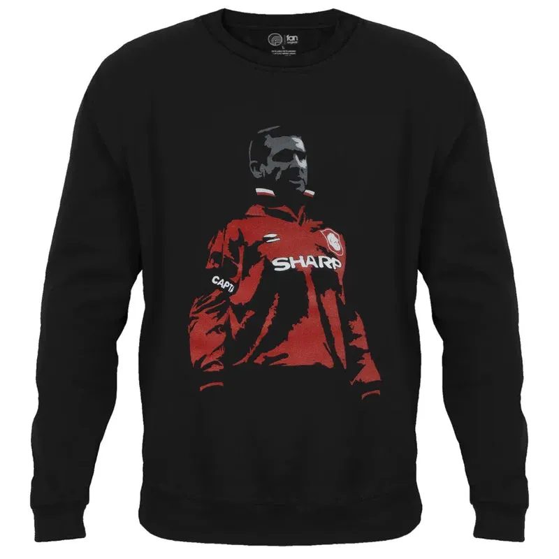 Fan Originals Sweatshirt Eric Cantona Mens