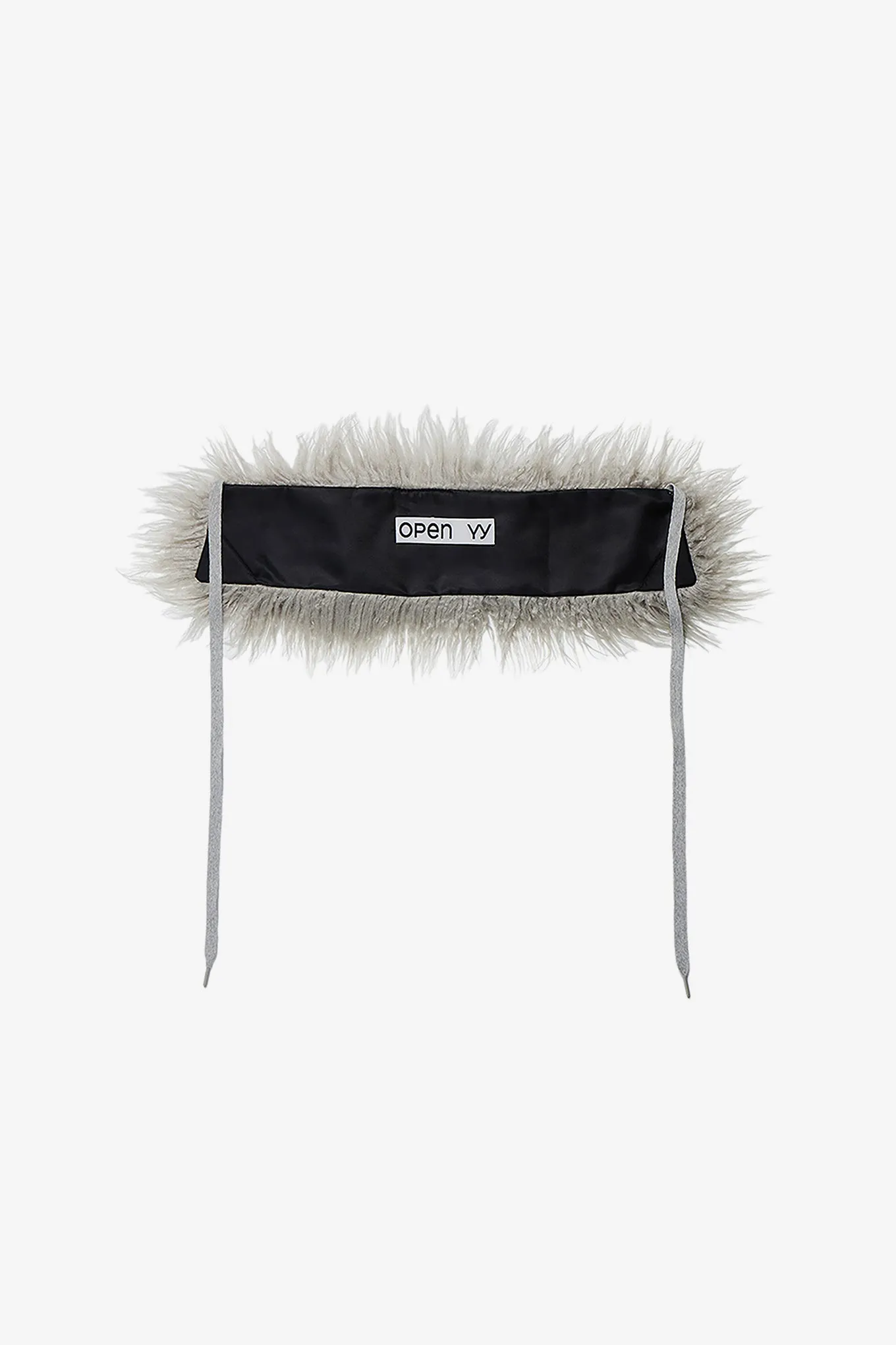 FAUX FUR COLLAR SCARF